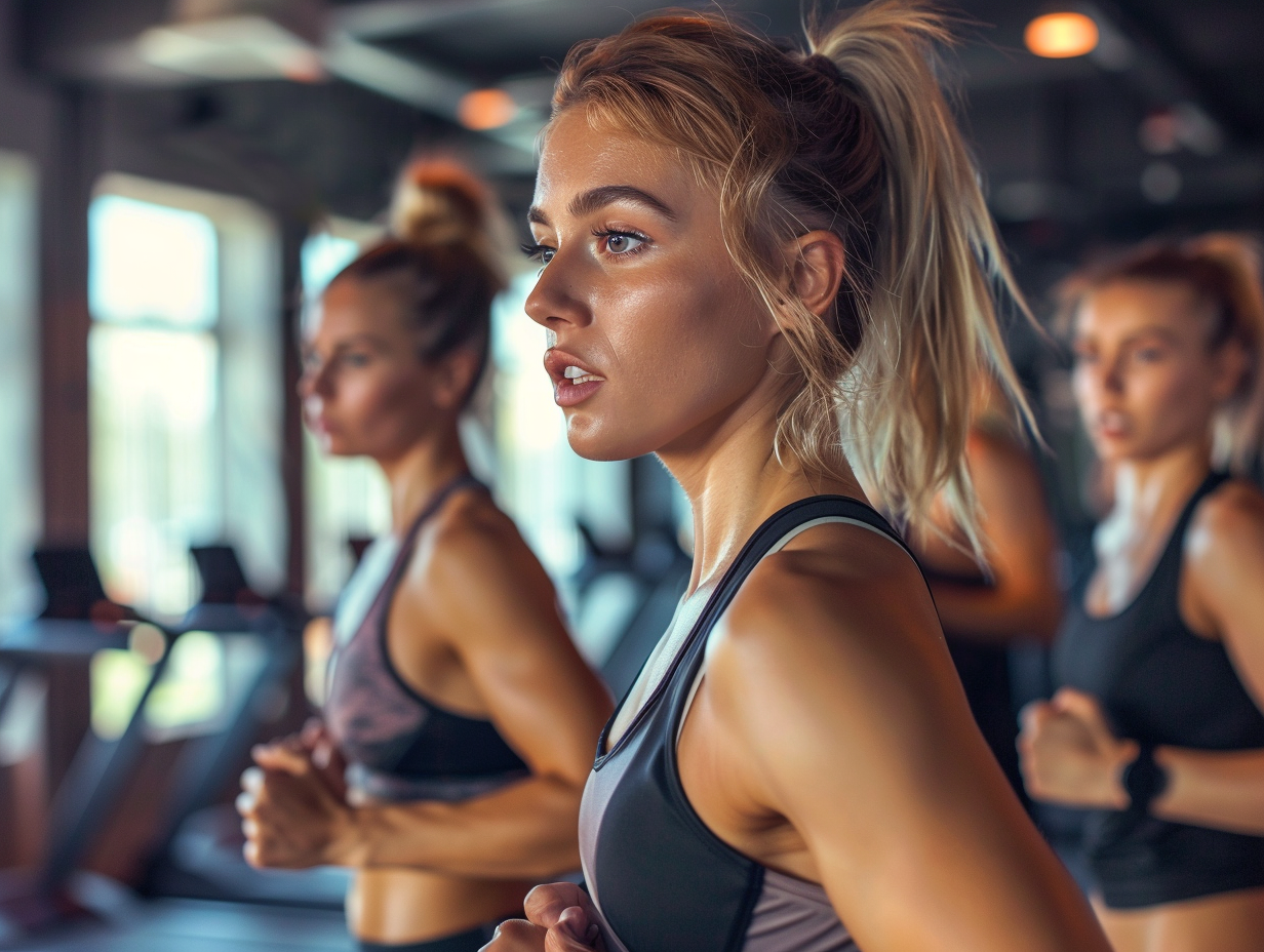 Щаслива спортивна група людей